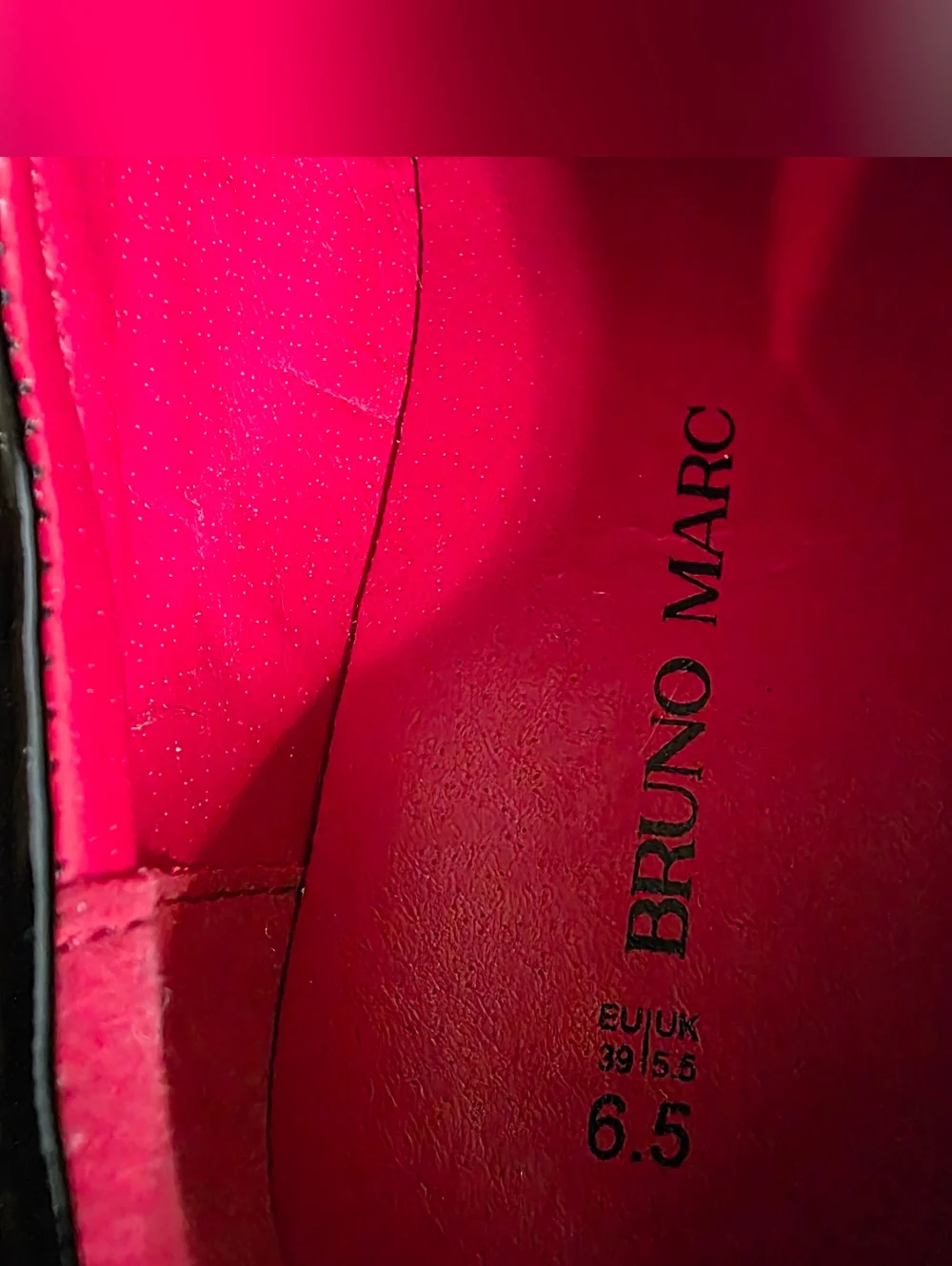 Bruno Marc Boys faux patent leather oxford dress shoes Ceremony Shoes Size 6.5